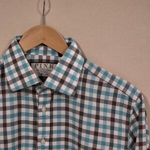 Thomas Pink Seasonal Collection Button Down 15.5